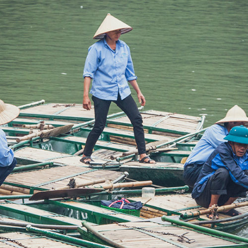 Vietnamese fishermen